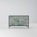 NIGHT LADY 2-Door Sideboard in Black Finish