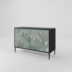 NIGHT LADY 2-Door Sideboard in Black Finish