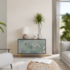 NIGHT LADY 2-Door Sideboard in Black Finish