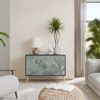 NIGHT LADY 2-Door Sideboard in Black Finish