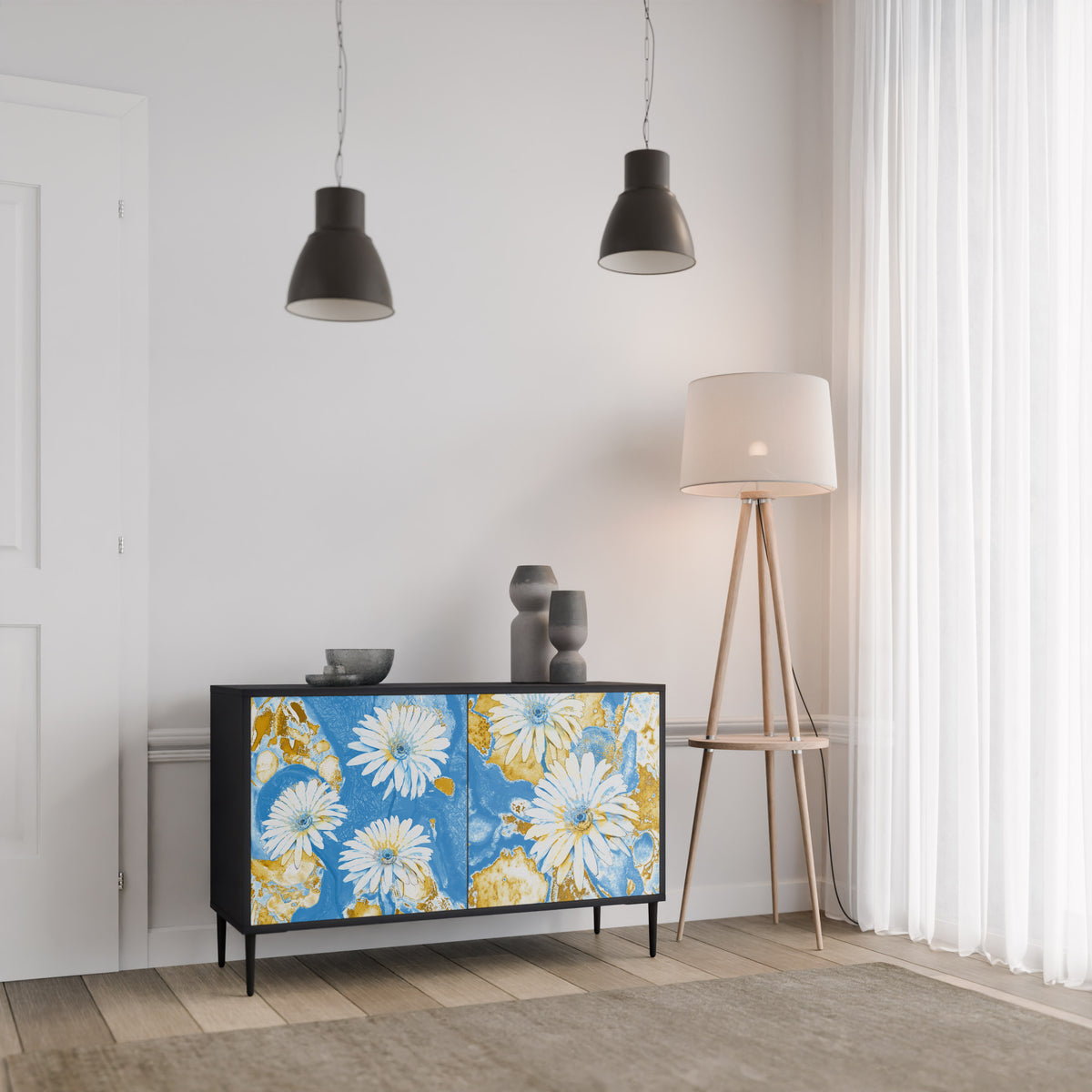DAISY LUXE Aparador de 2 Portas
