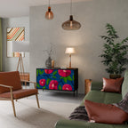 SPRING THOUGHTS Aparador de 2 Portas em Acabamento Preto