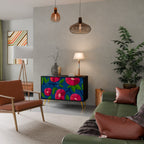 SPRING THOUGHTS Aparador de 2 Portas em Acabamento Preto