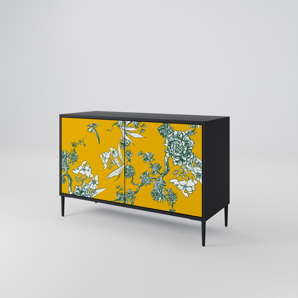 YELLOW CHINOISERIE Aparador de 2 Portas
