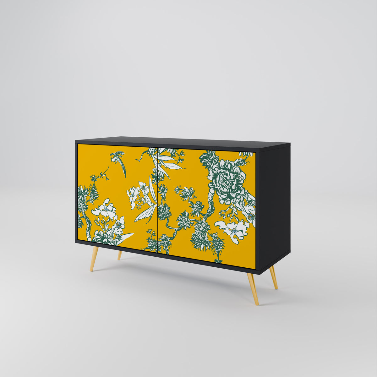YELLOW CHINOISERIE Aparador de 2 Portas