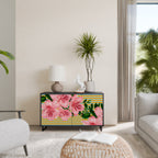 FRAGILE BEAUTY 2-Door Sideboard in Black Finish