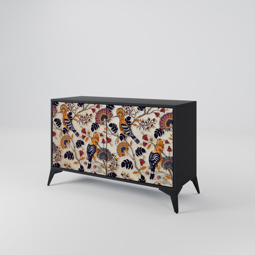 EMINENT HOOPOE 2-Door Sideboard in Black Finish