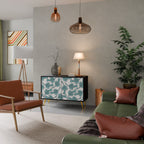 WATERSPOUT SONGIBIRD 2-Door Sideboard in Black Finish