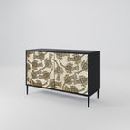 ALMONDINE SONGBIRD 2-Door Sideboard in Black Finish