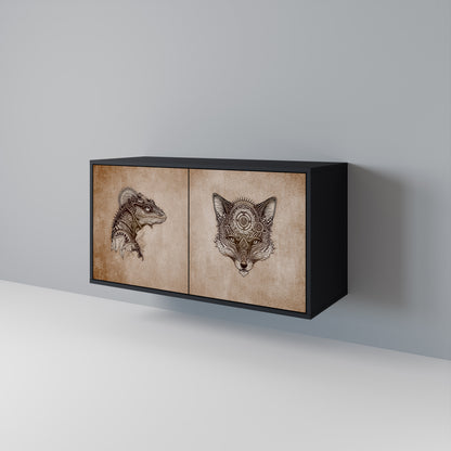 STEAMPUNK CLAN 2-Door Sideboard