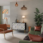 CATS COMPILATION 2-Door Sideboard in Black Finish