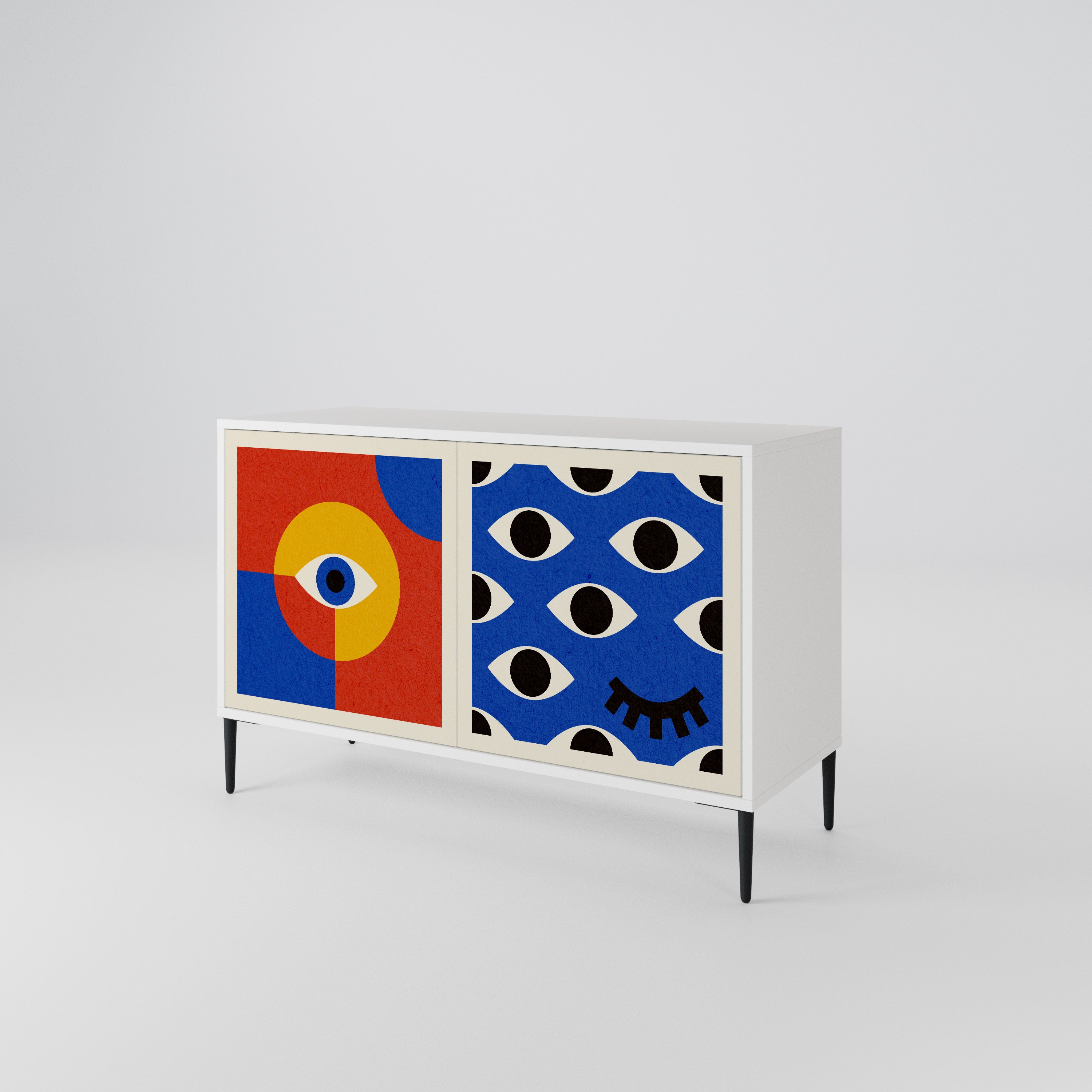GEOMETRIC EYES 2-Door Sideboard