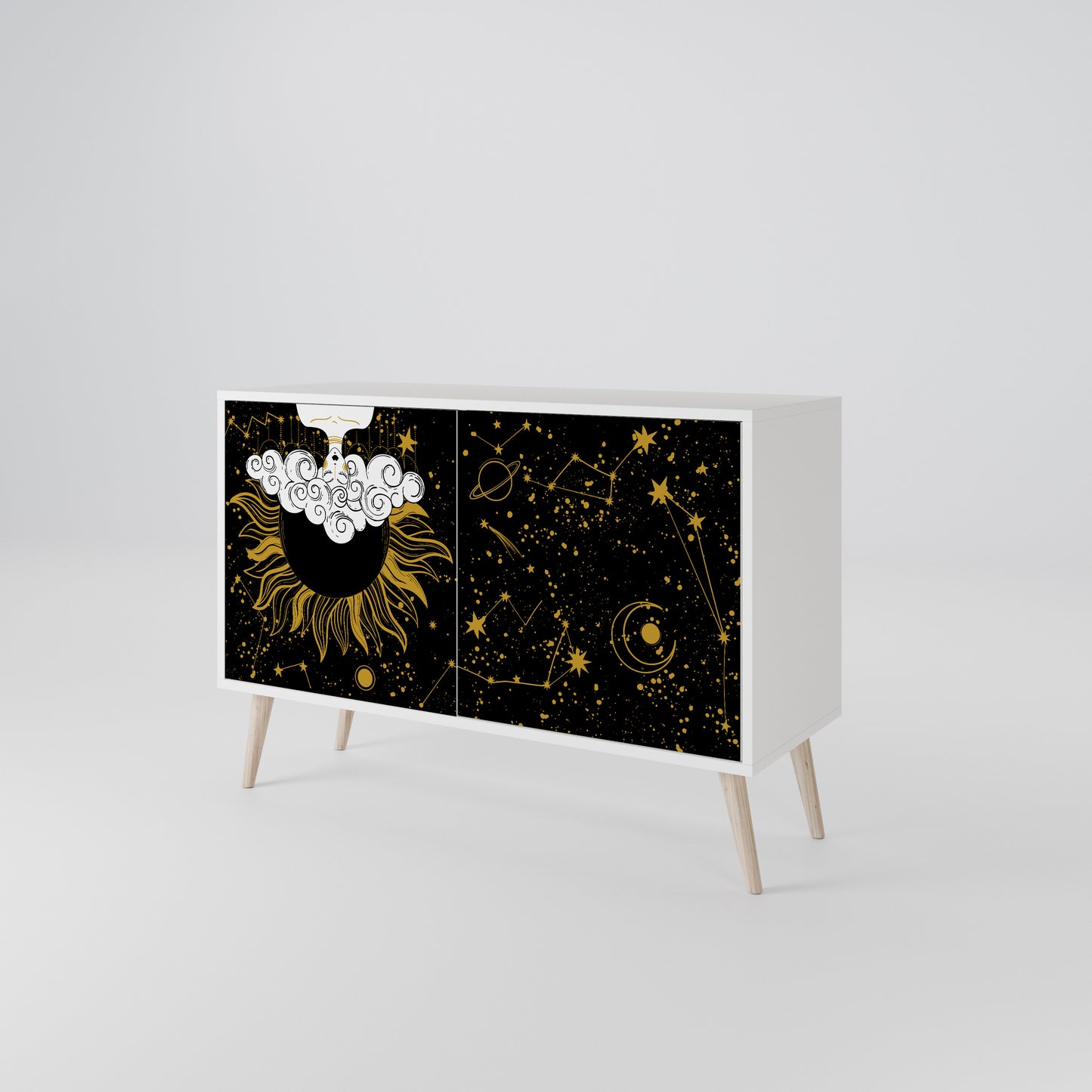 STELLAR CONSTELLATIONS Aparador de 2 Portas