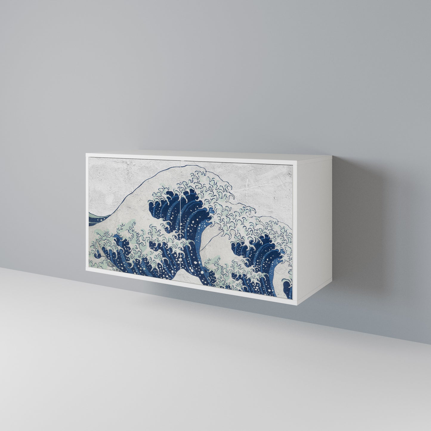 THE GREAT WAVE AT KANAGAWA Aparador de 2 Portas