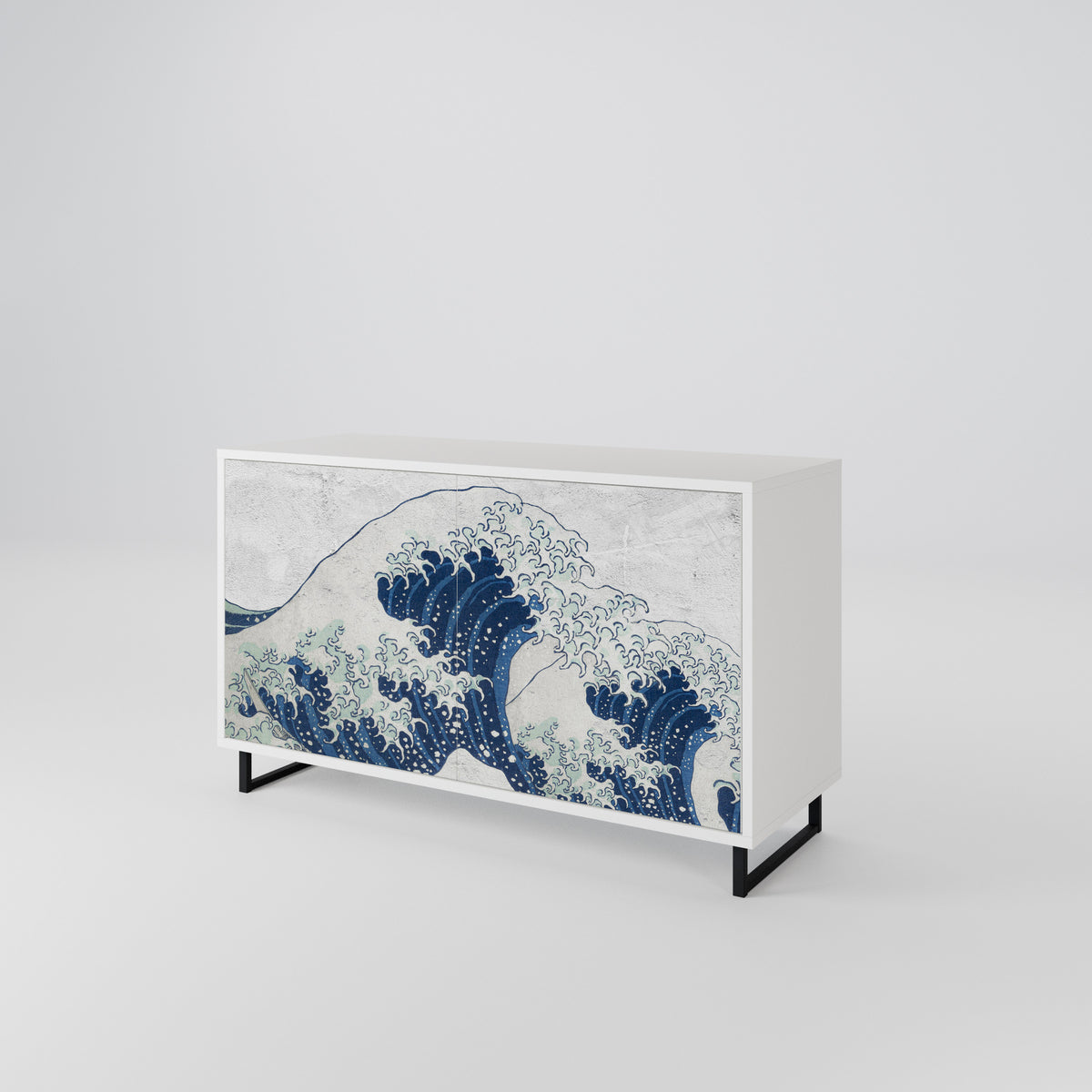 THE GREAT WAVE AT KANAGAWA Aparador de 2 Portas