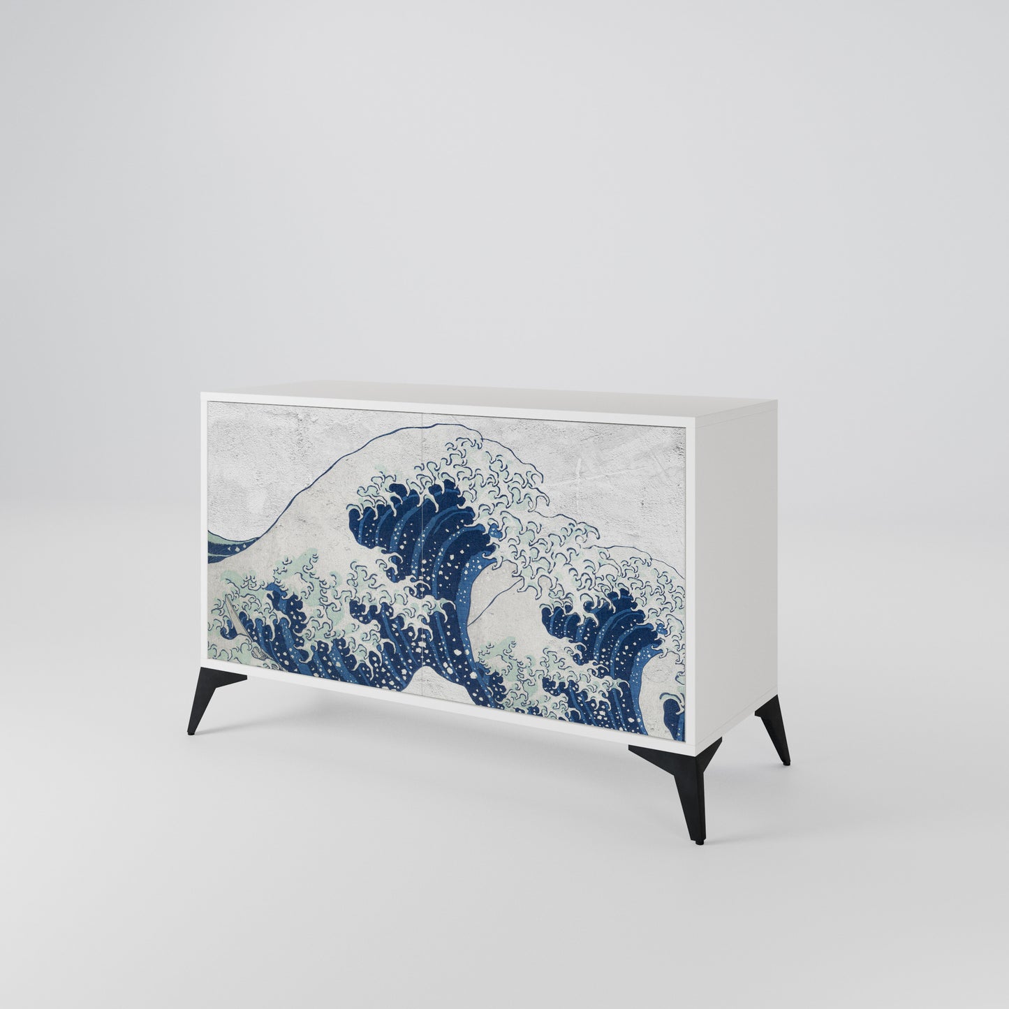 THE GREAT WAVE AT KANAGAWA Aparador de 2 Portas