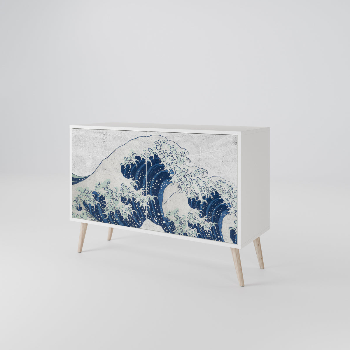 THE GREAT WAVE AT KANAGAWA Aparador de 2 Portas