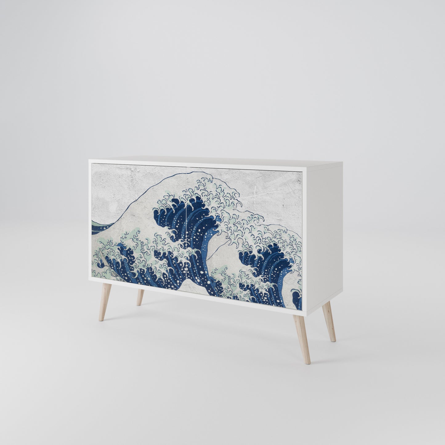 THE GREAT WAVE AT KANAGAWA Aparador de 2 Portas