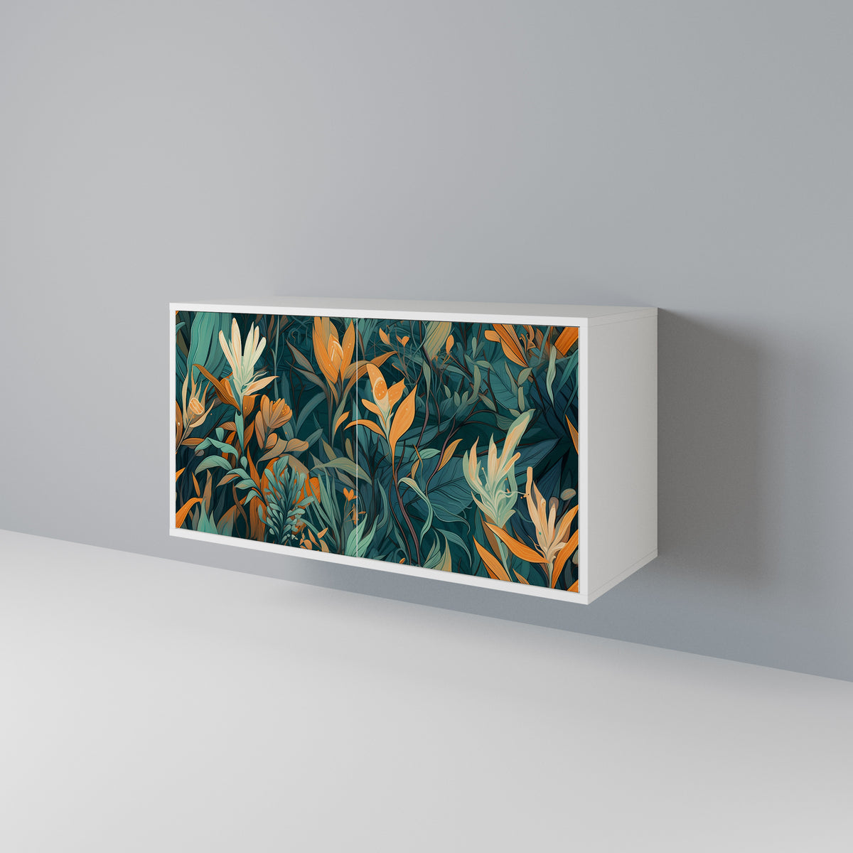 FLORAL SERENITY Aparador de 2 Portas