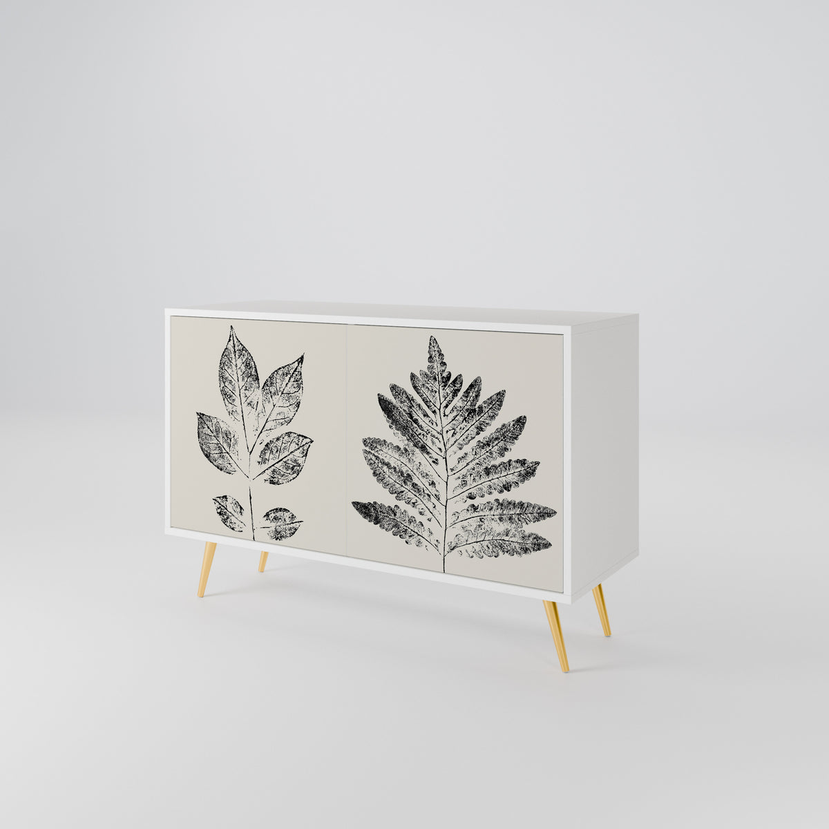 LEAFY STAMPS Aparador de 2 Portas