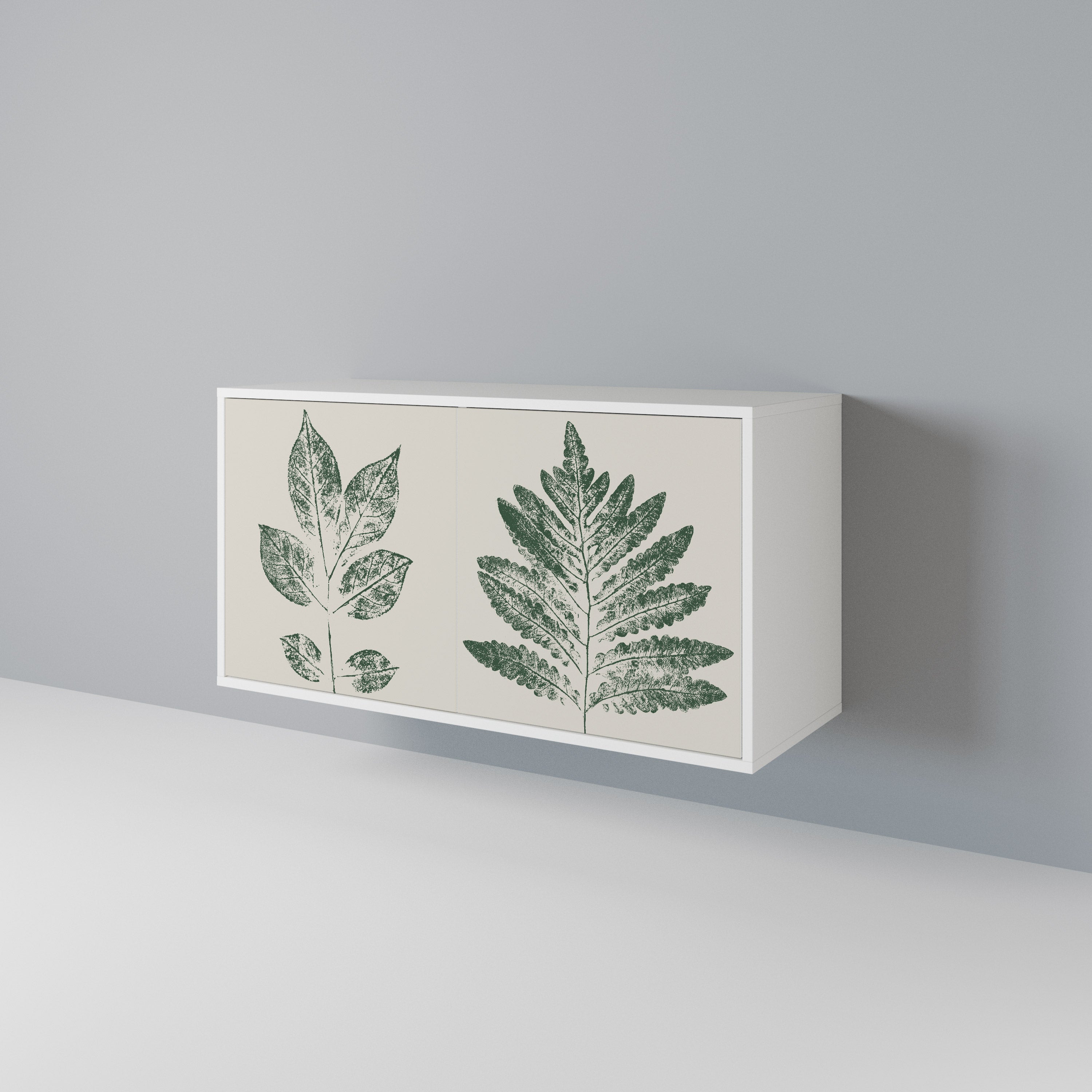 GREEN LEAFY STAMPS 2-Door Sideboard