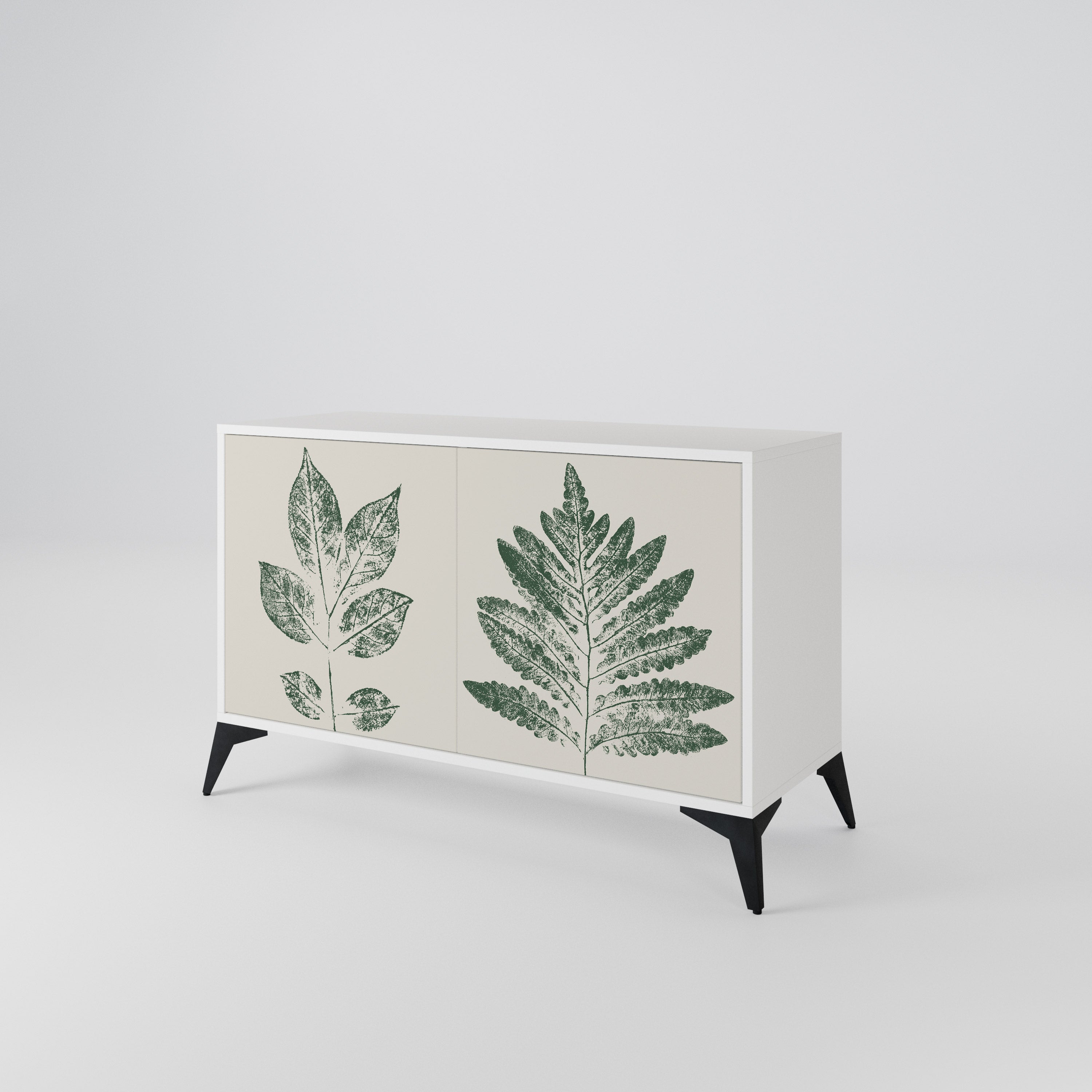 GREEN LEAFY STAMPS 2-Door Sideboard