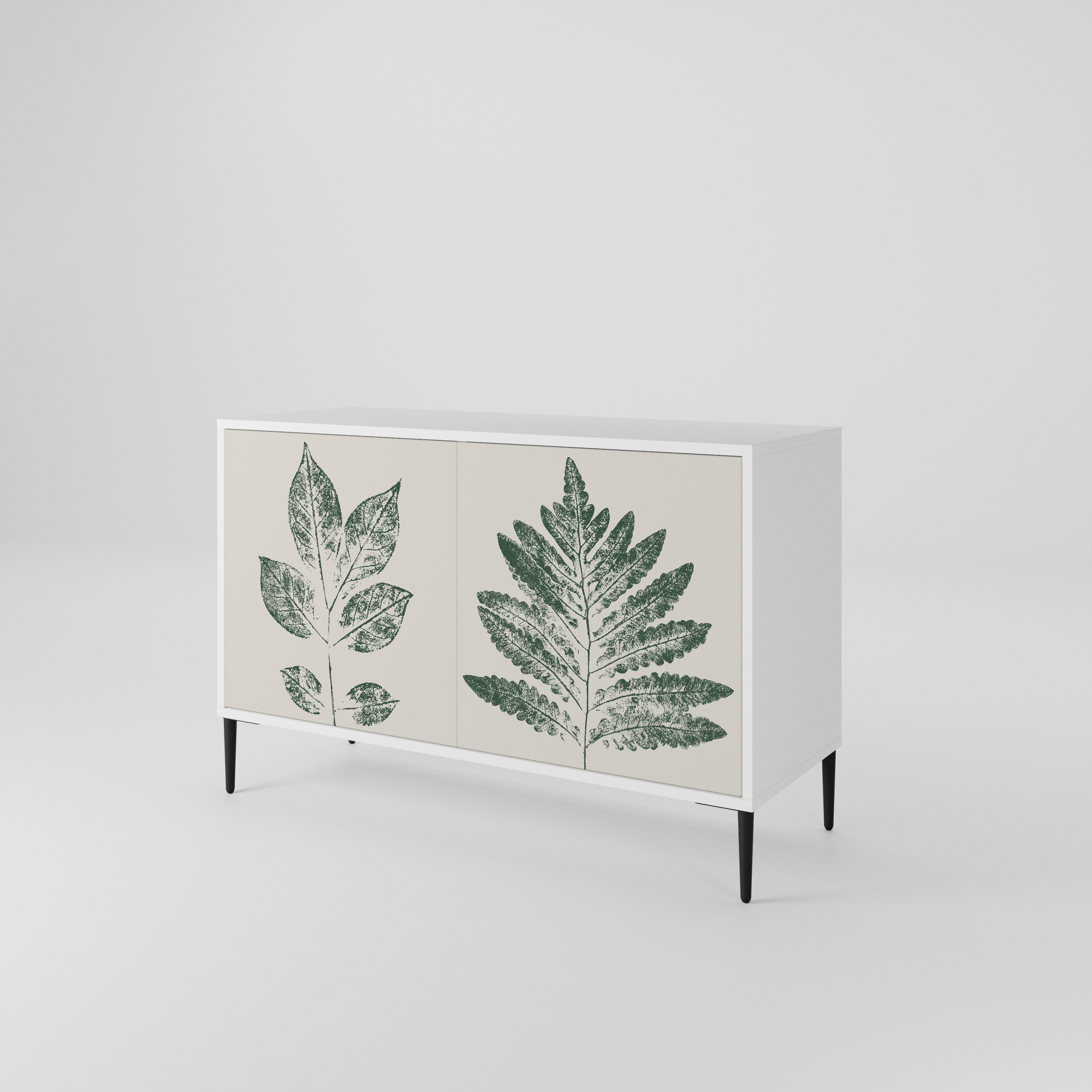 GREEN LEAFY STAMPS 2-Door Sideboard