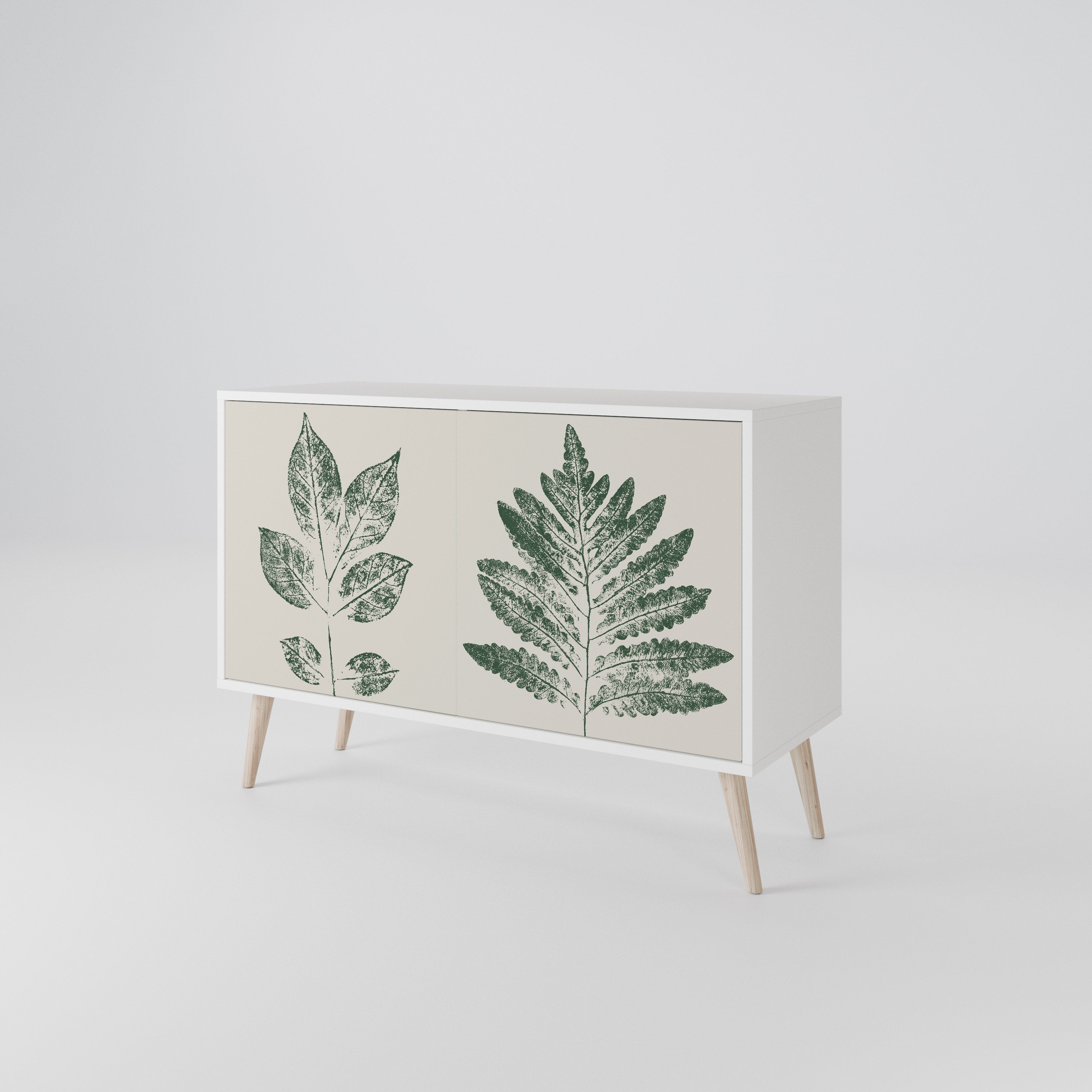 GREEN LEAFY STAMPS 2-Door Sideboard
