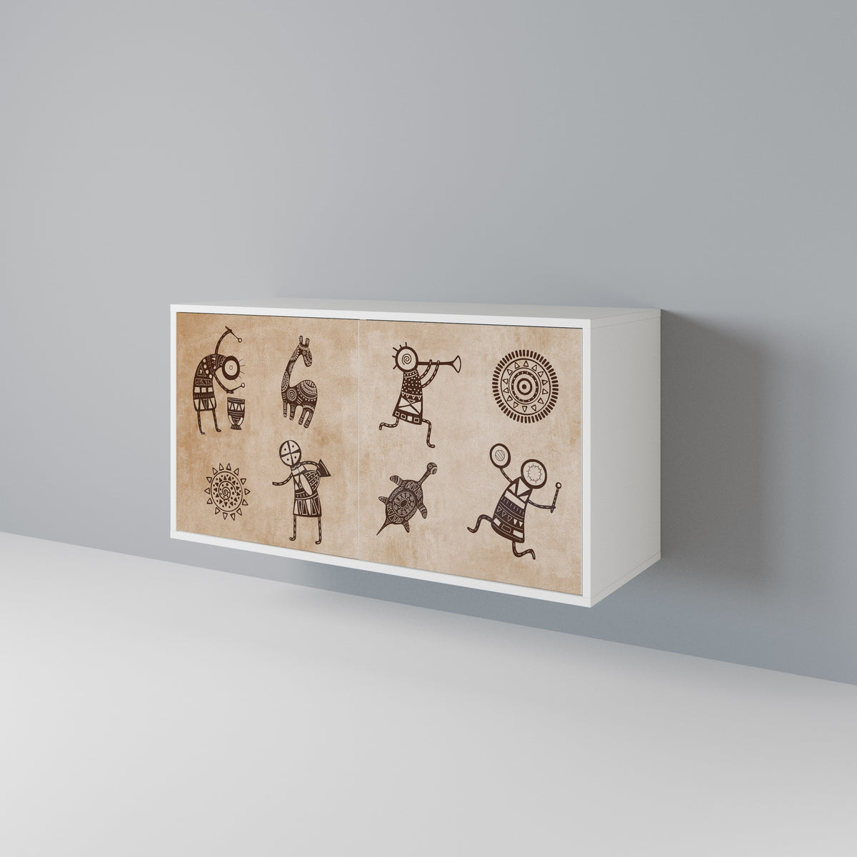 AFRICAN STYLE 2-Door Sideboard