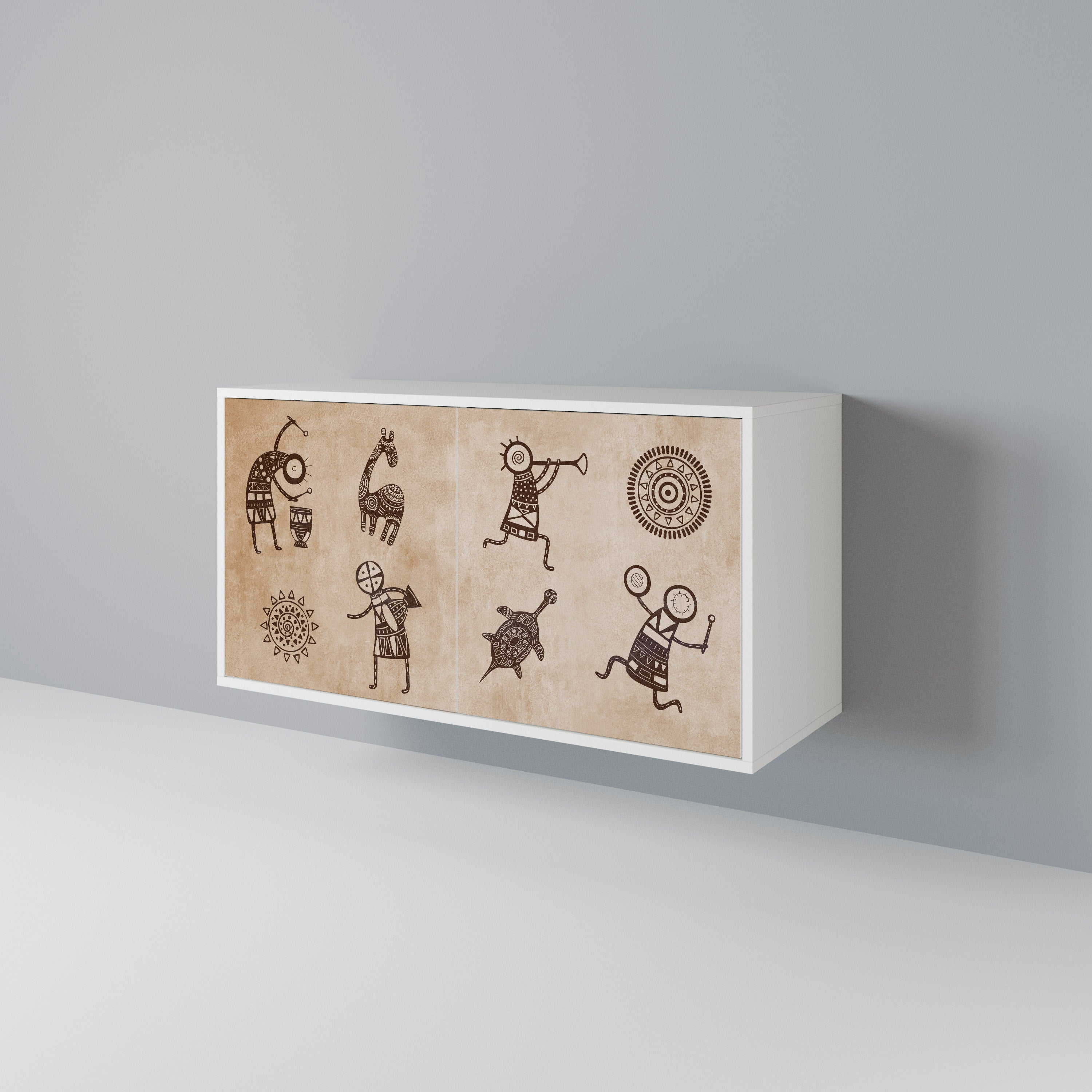 AFRICAN STYLE 2-Door Sideboard