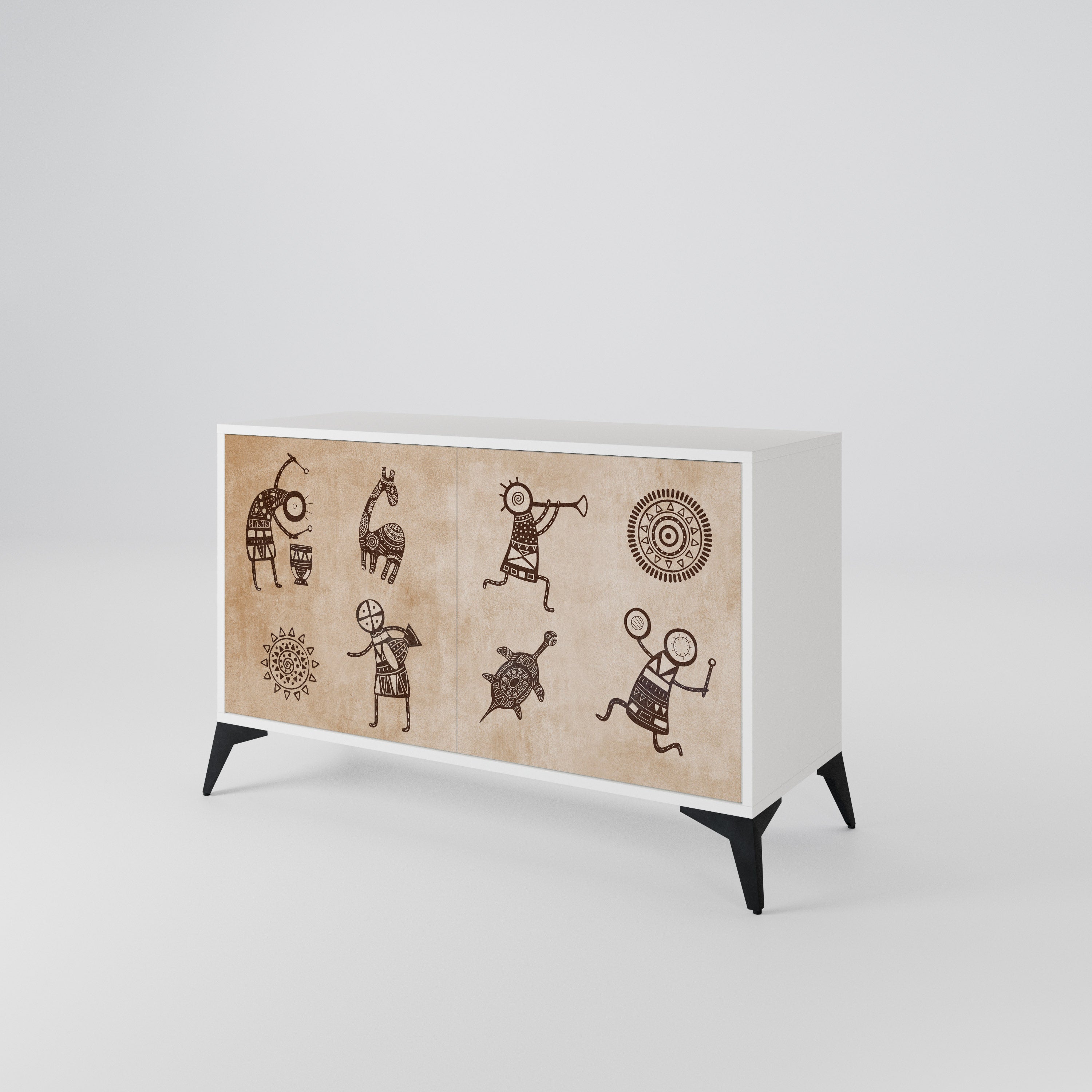 AFRICAN STYLE 2-Door Sideboard