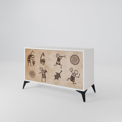 AFRICAN STYLE 2-Door Sideboard