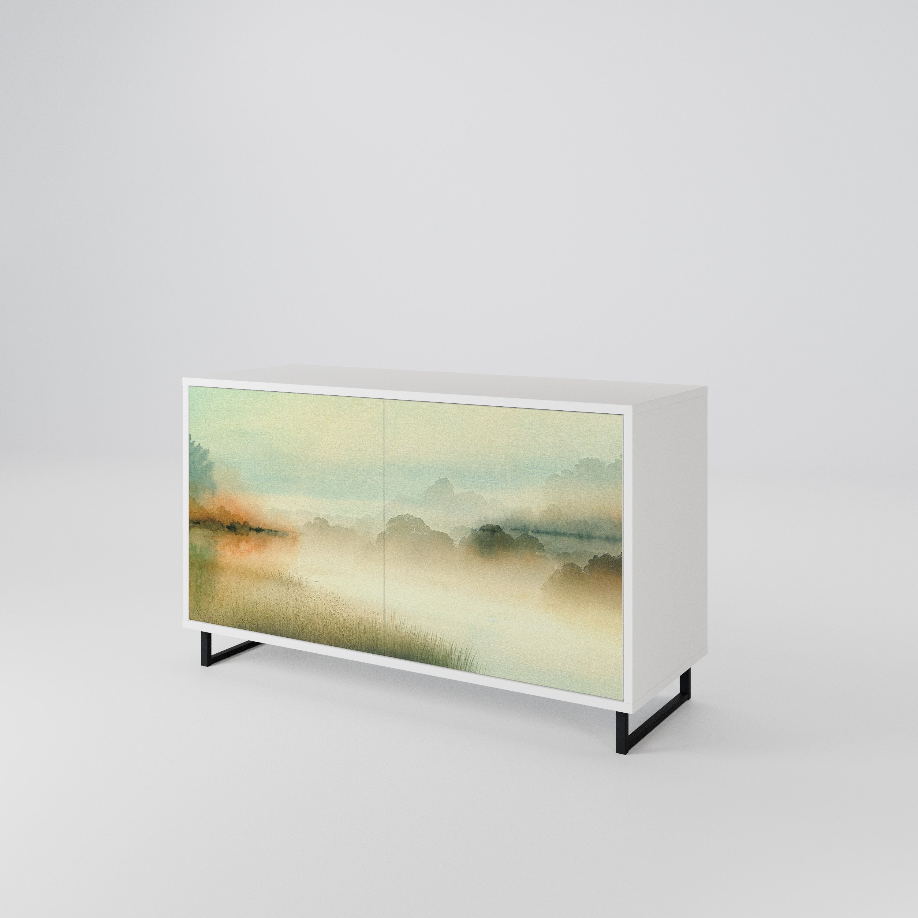 MORNING BY THE LAKE 2-Door Sideboard