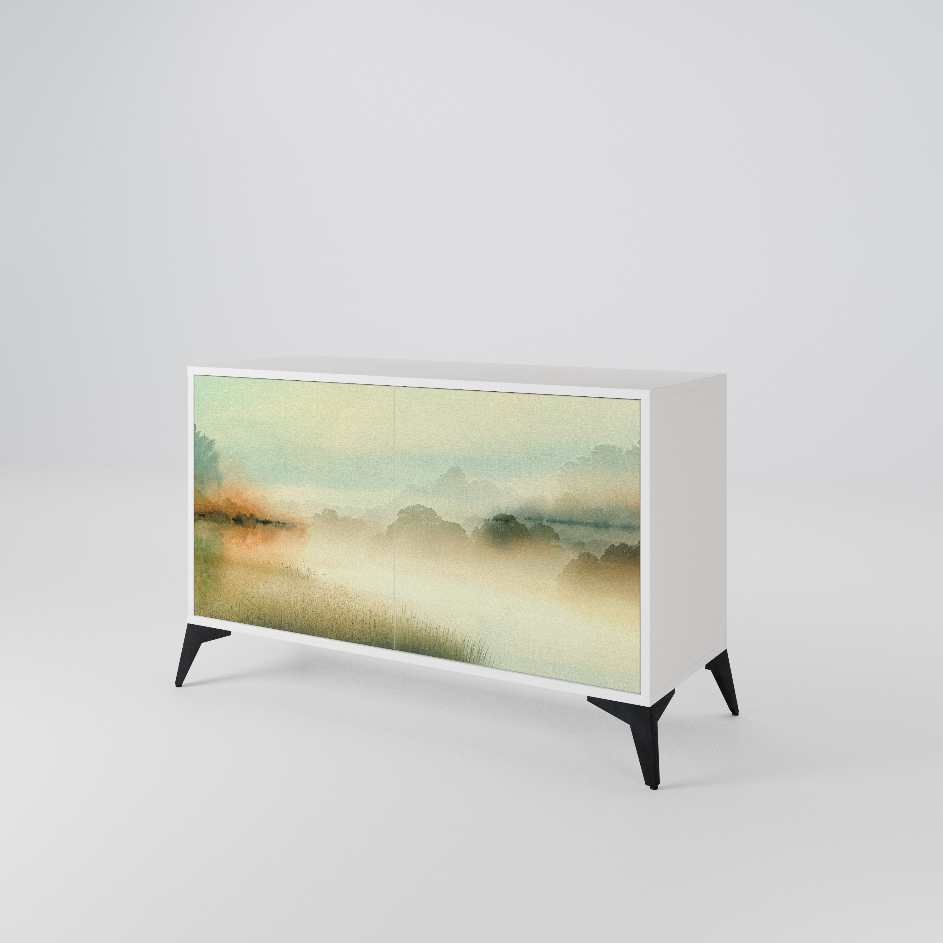 MORNING BY THE LAKE 2-Door Sideboard