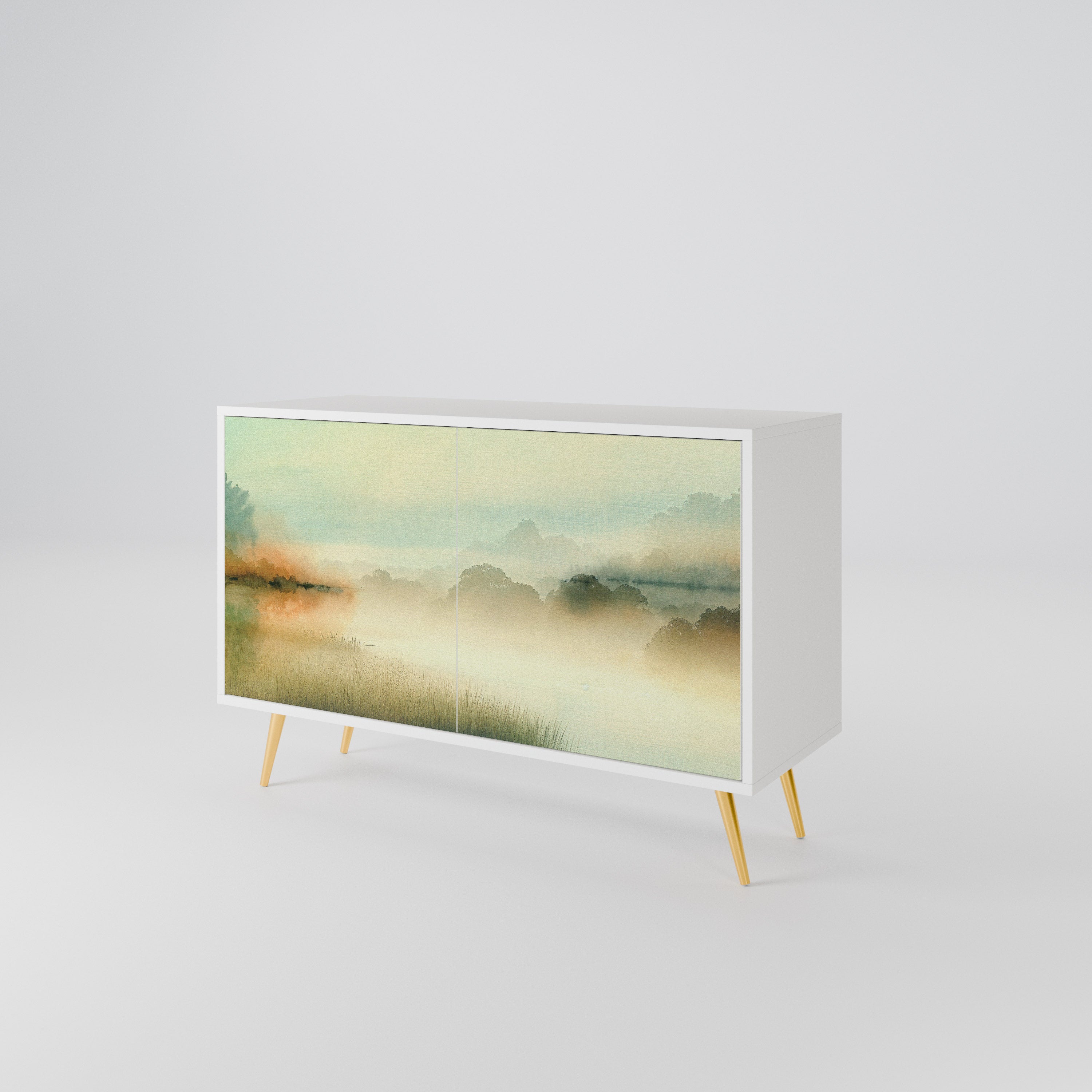 MORNING BY THE LAKE 2-Door Sideboard