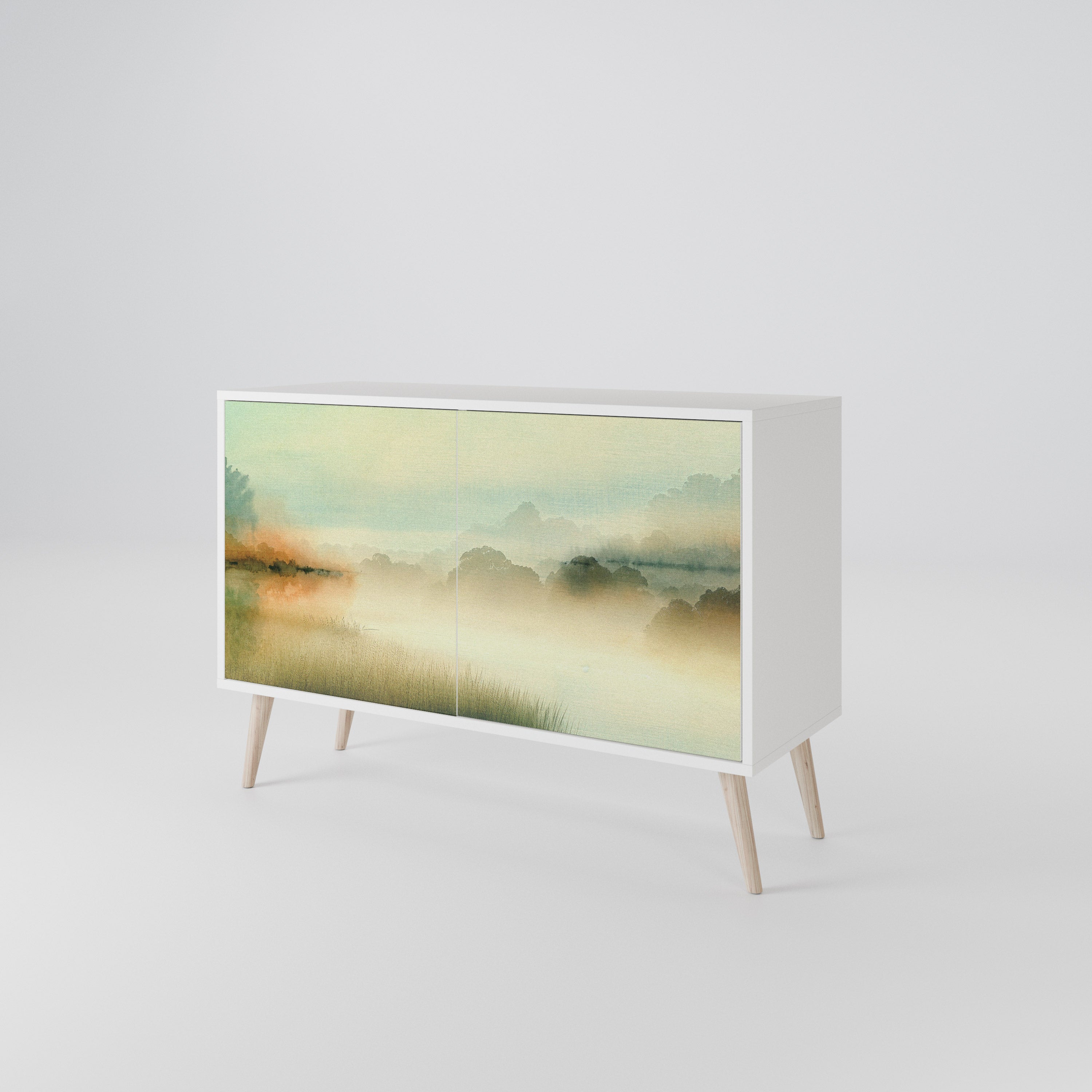 MORNING BY THE LAKE 2-Door Sideboard
