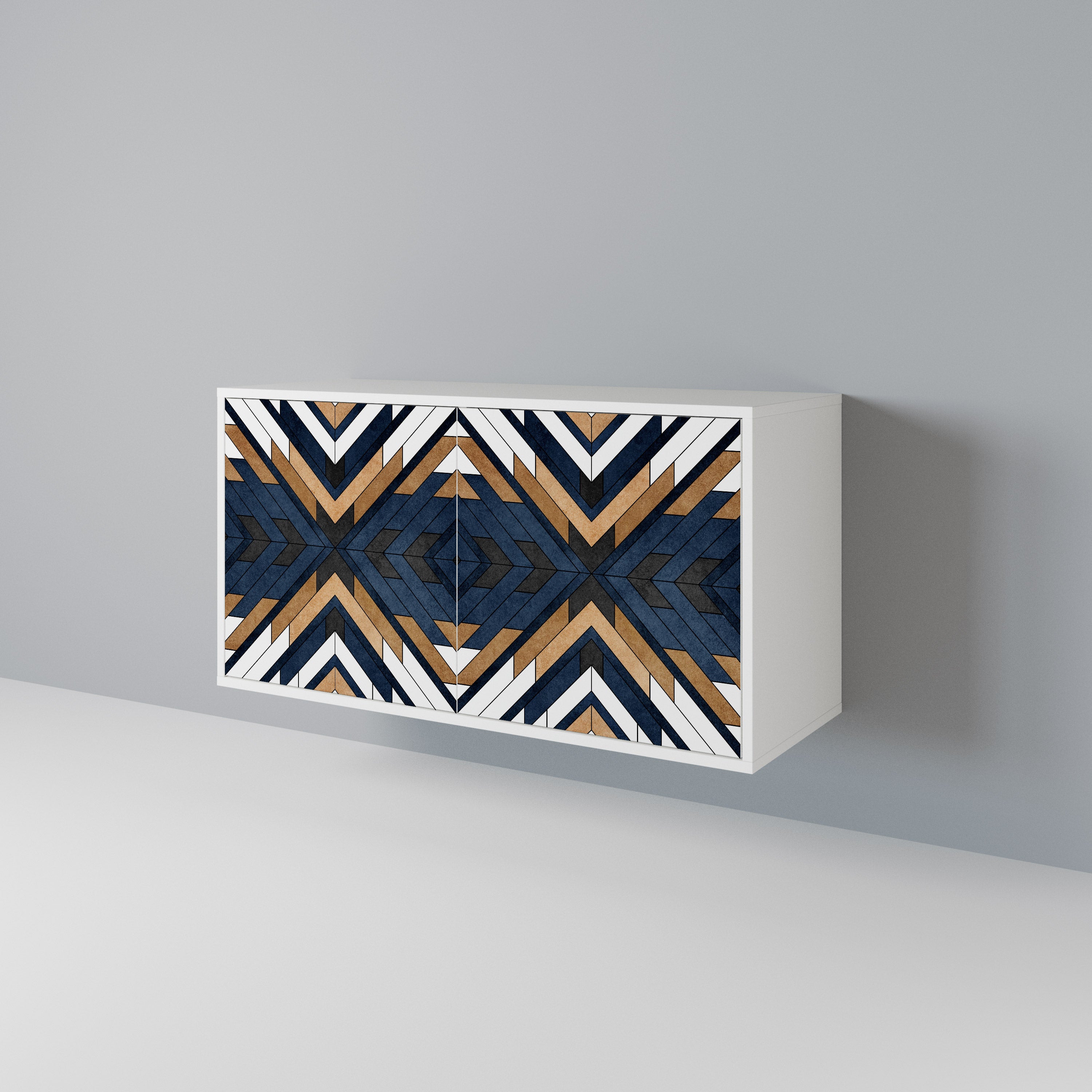 ARTFUL GEOMETRY 2-Door Sideboard