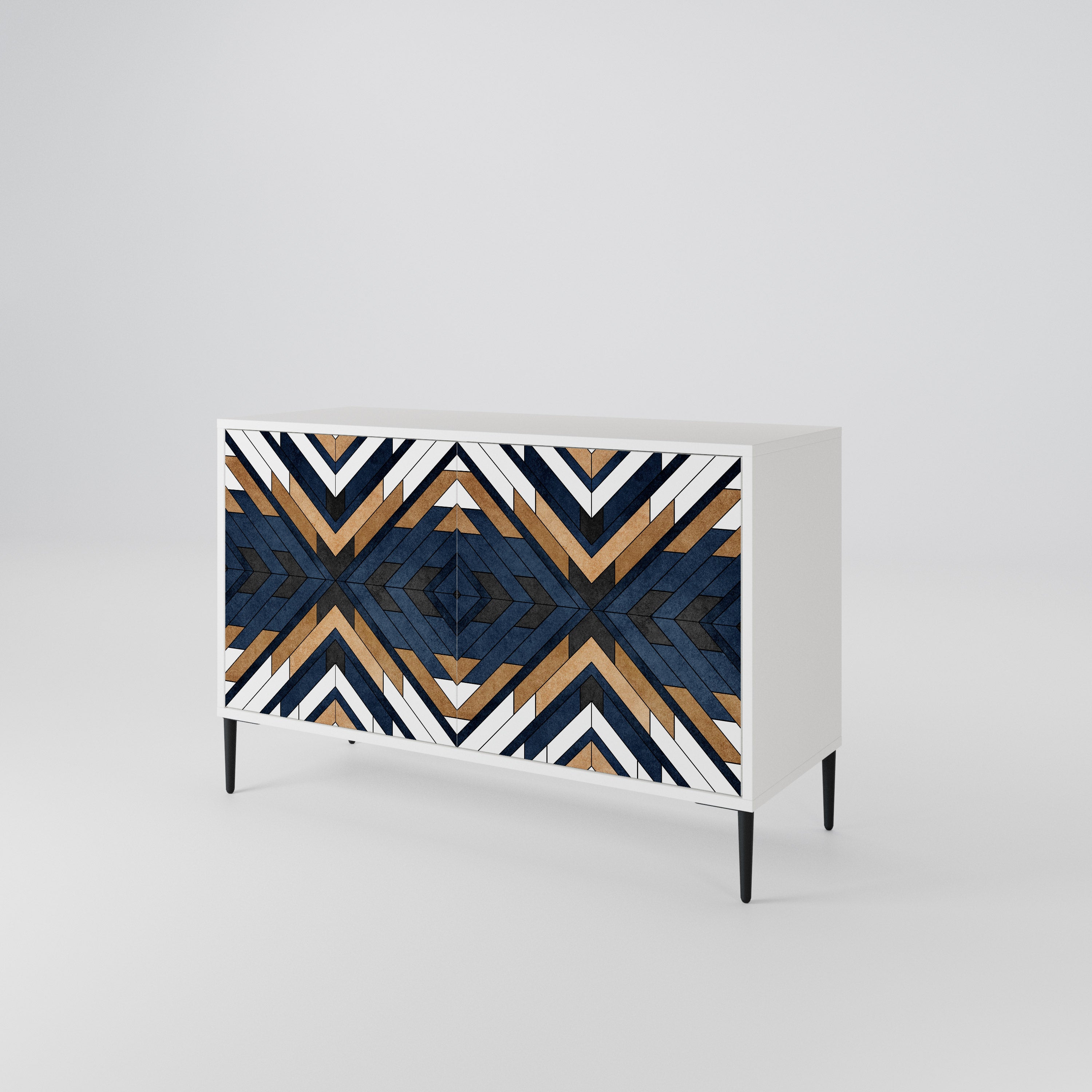 ARTFUL GEOMETRY 2-Door Sideboard