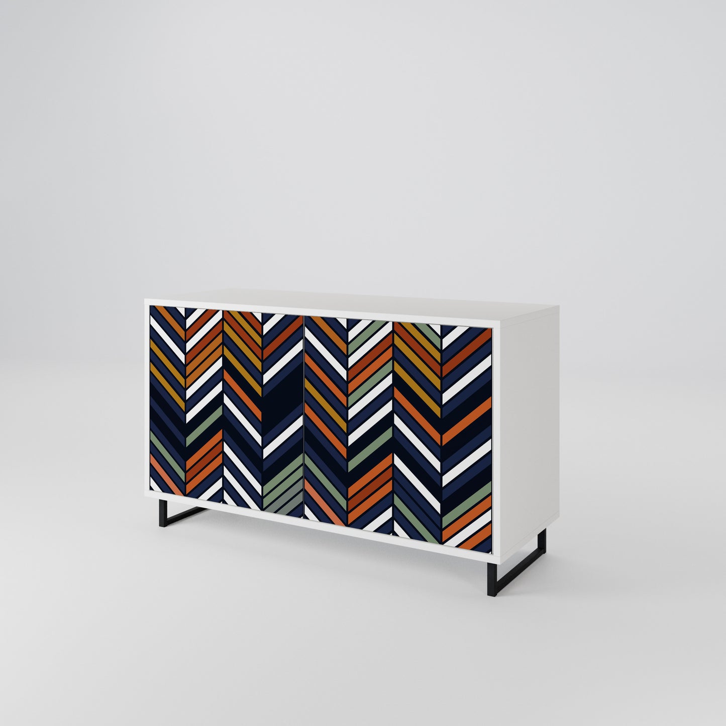 VIBRANT PATCHWORK Aparador de 2 Portas