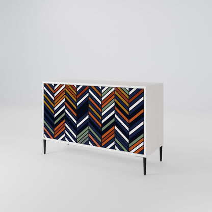 VIBRANT PATCHWORK Aparador de 2 Portas