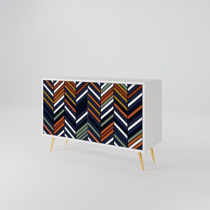 VIBRANT PATCHWORK Aparador de 2 Portas