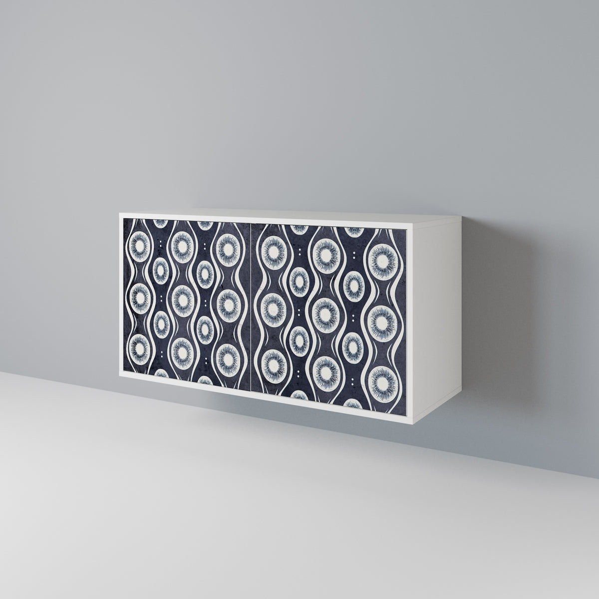 GRAPHITE EYES Aparador de 2 Portas