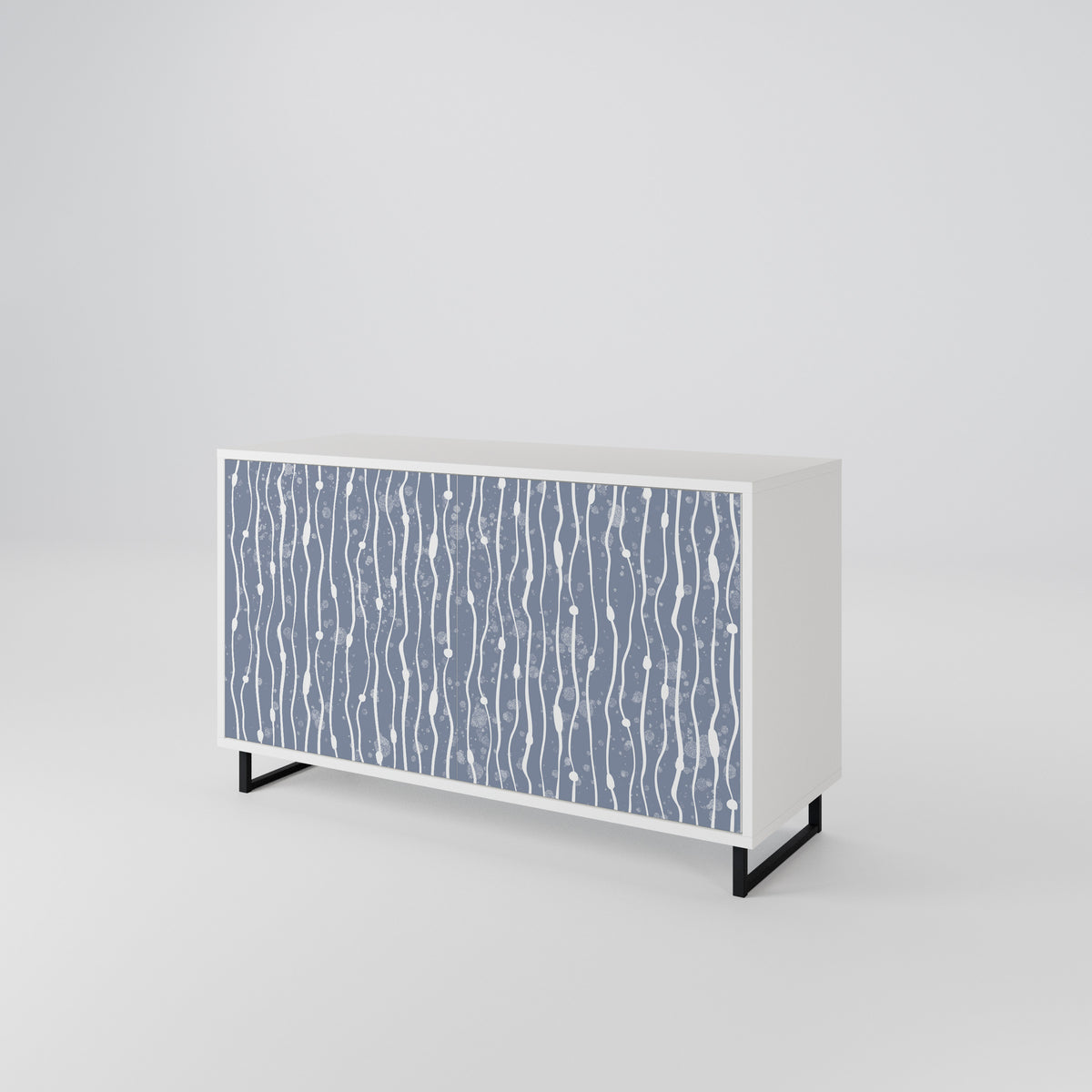 GRAPHITE RAIN Aparador de 2 Portas