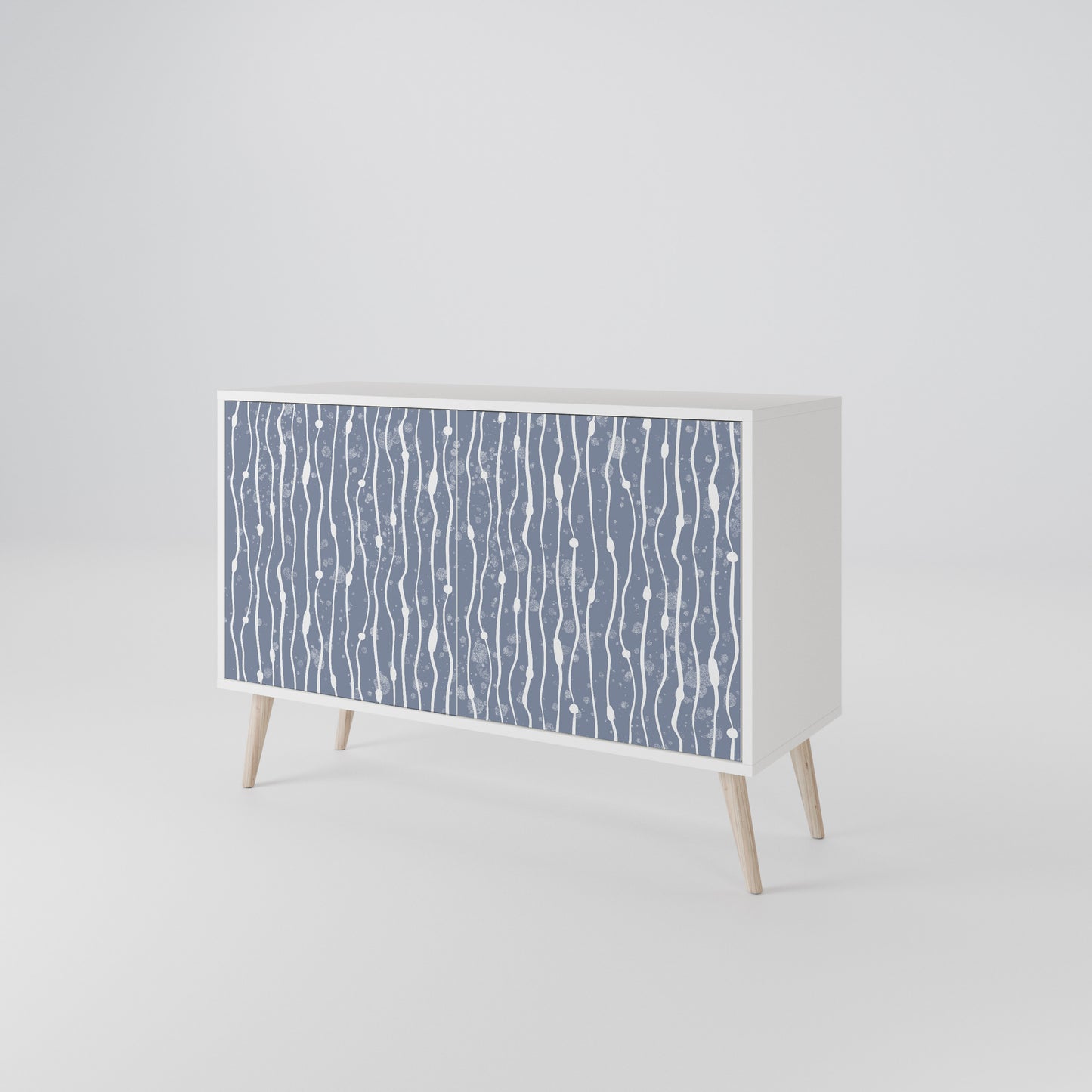 GRAPHITE RAIN Aparador de 2 Portas