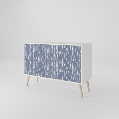 GRAPHITE RAIN Aparador de 2 Portas