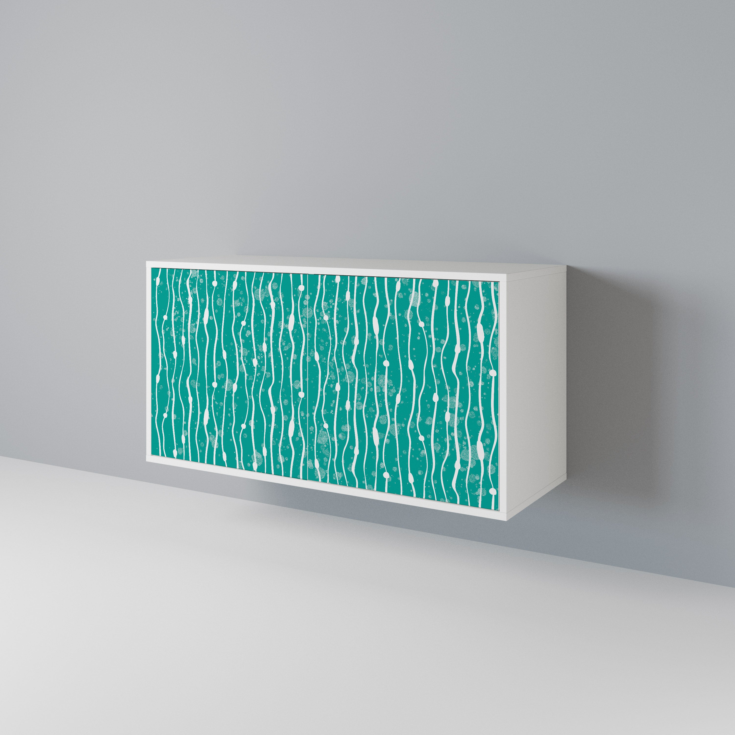 TURQUOISE RAIN 2-Door Sideboard