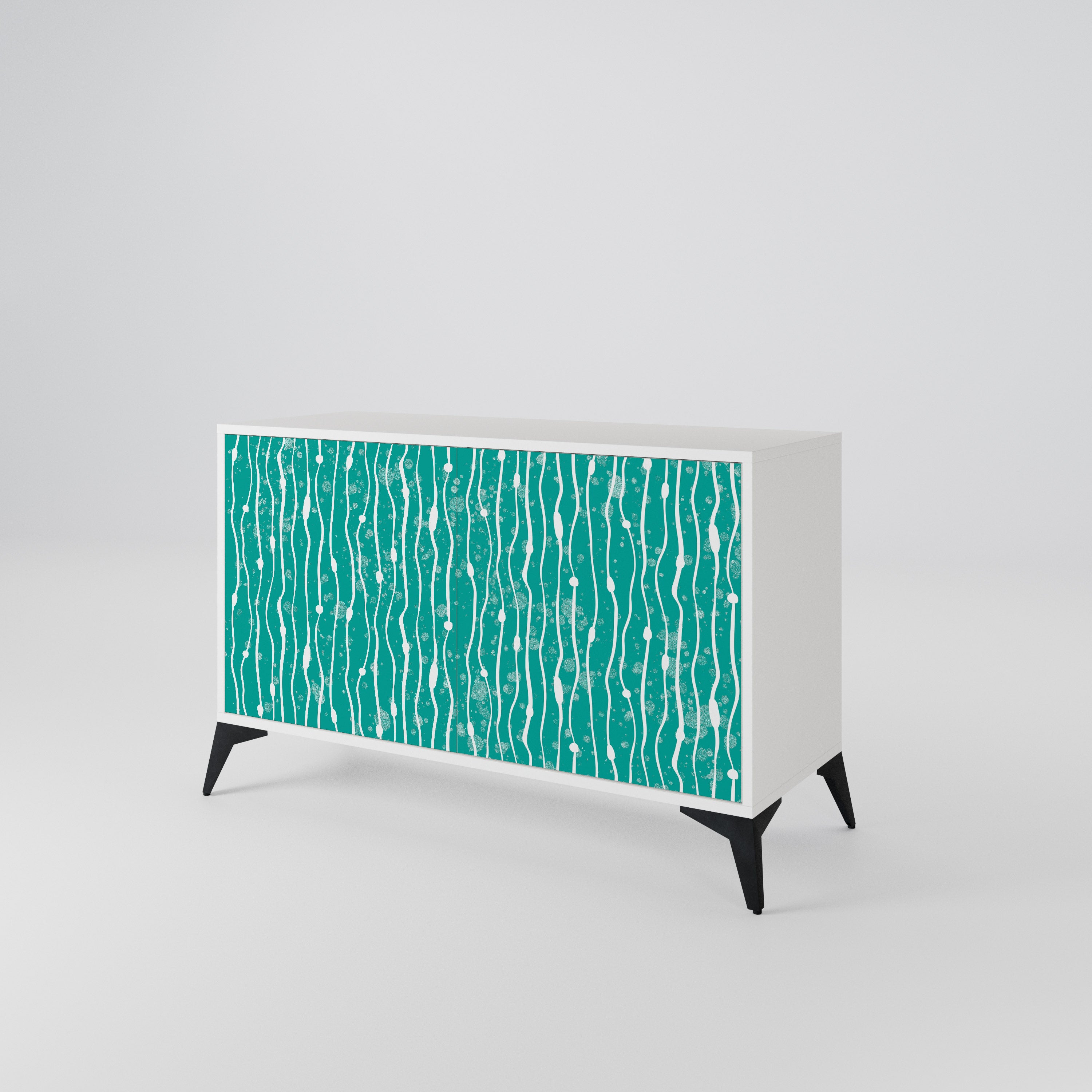 TURQUOISE RAIN 2-Door Sideboard