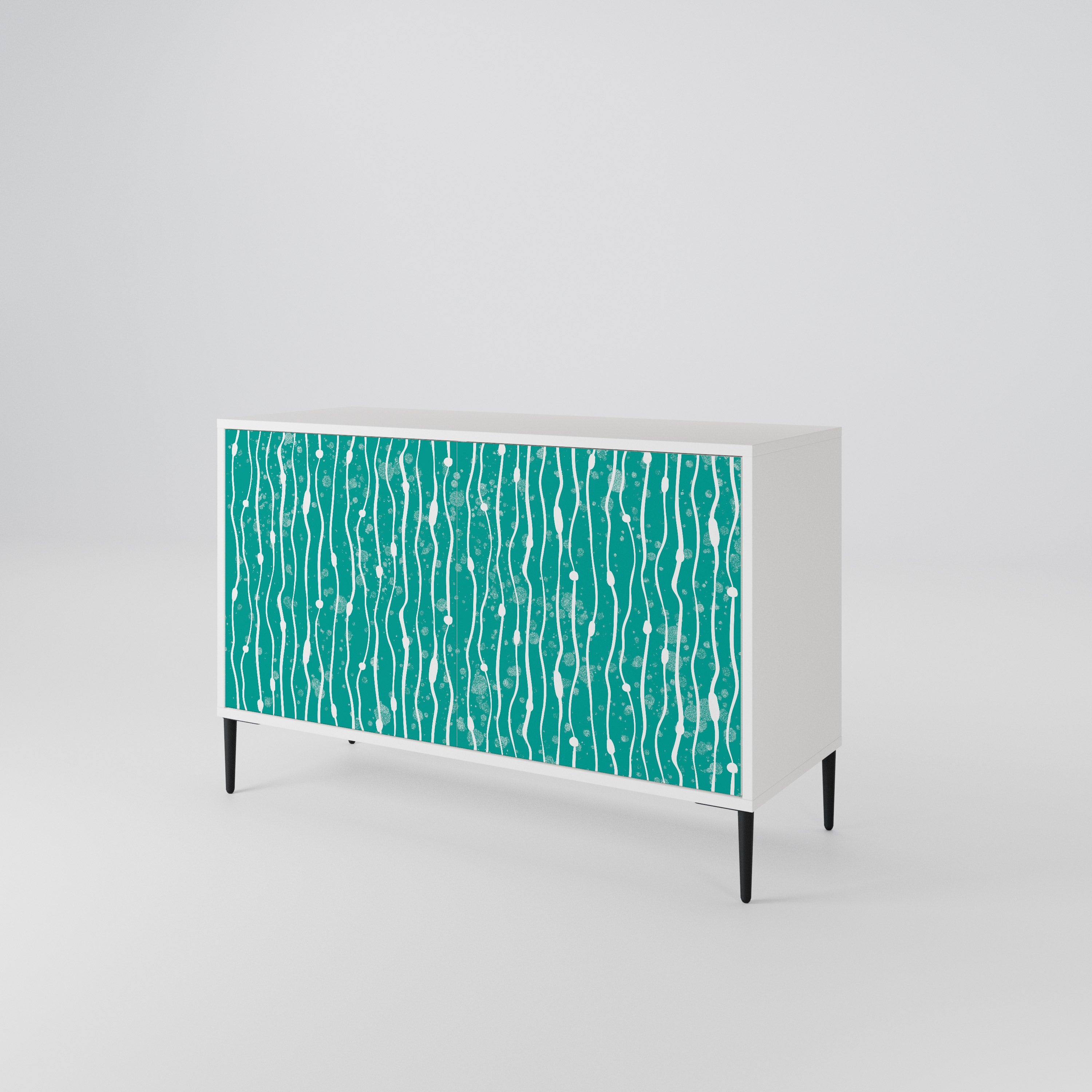 TURQUOISE RAIN 2-Door Sideboard