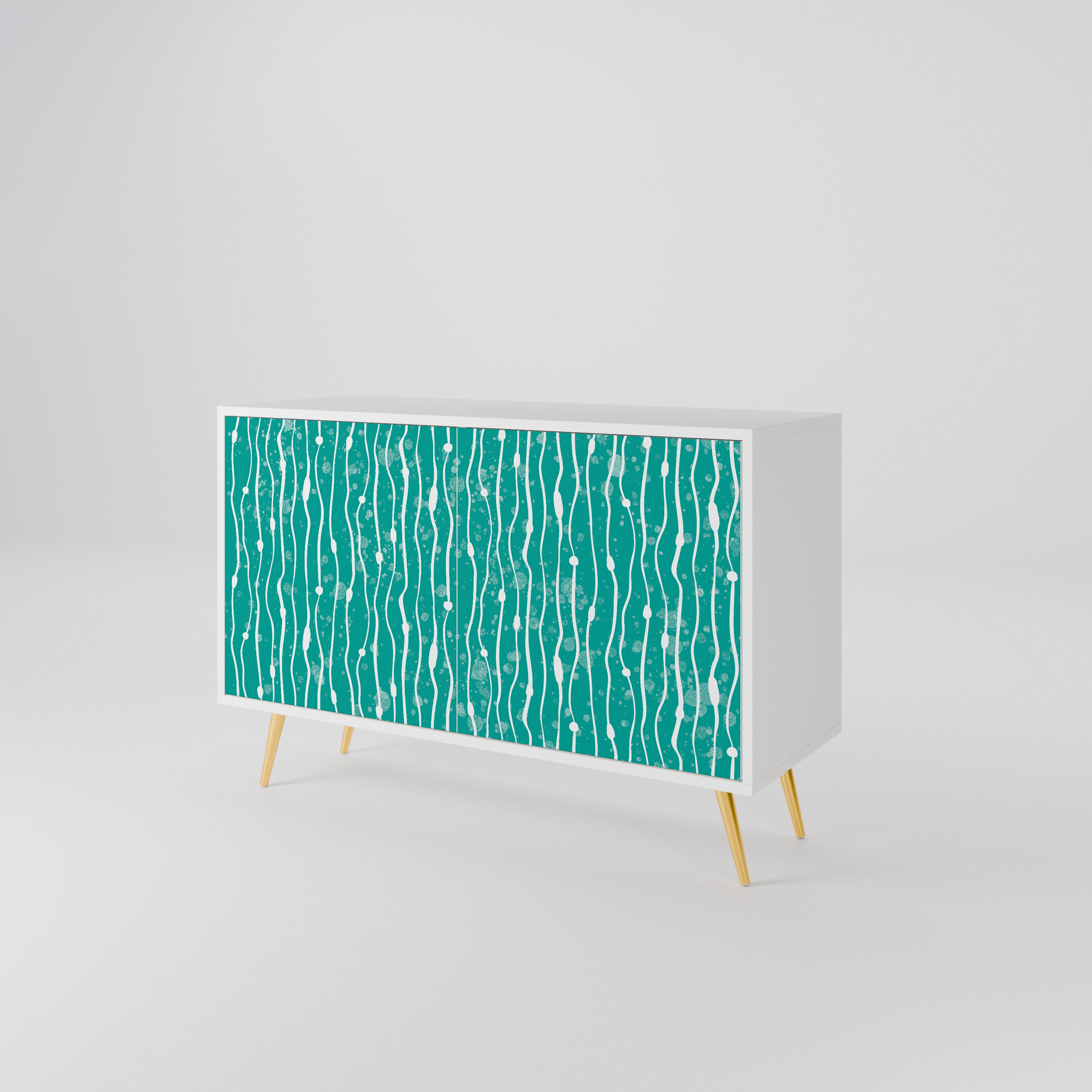 TURQUOISE RAIN 2-Door Sideboard