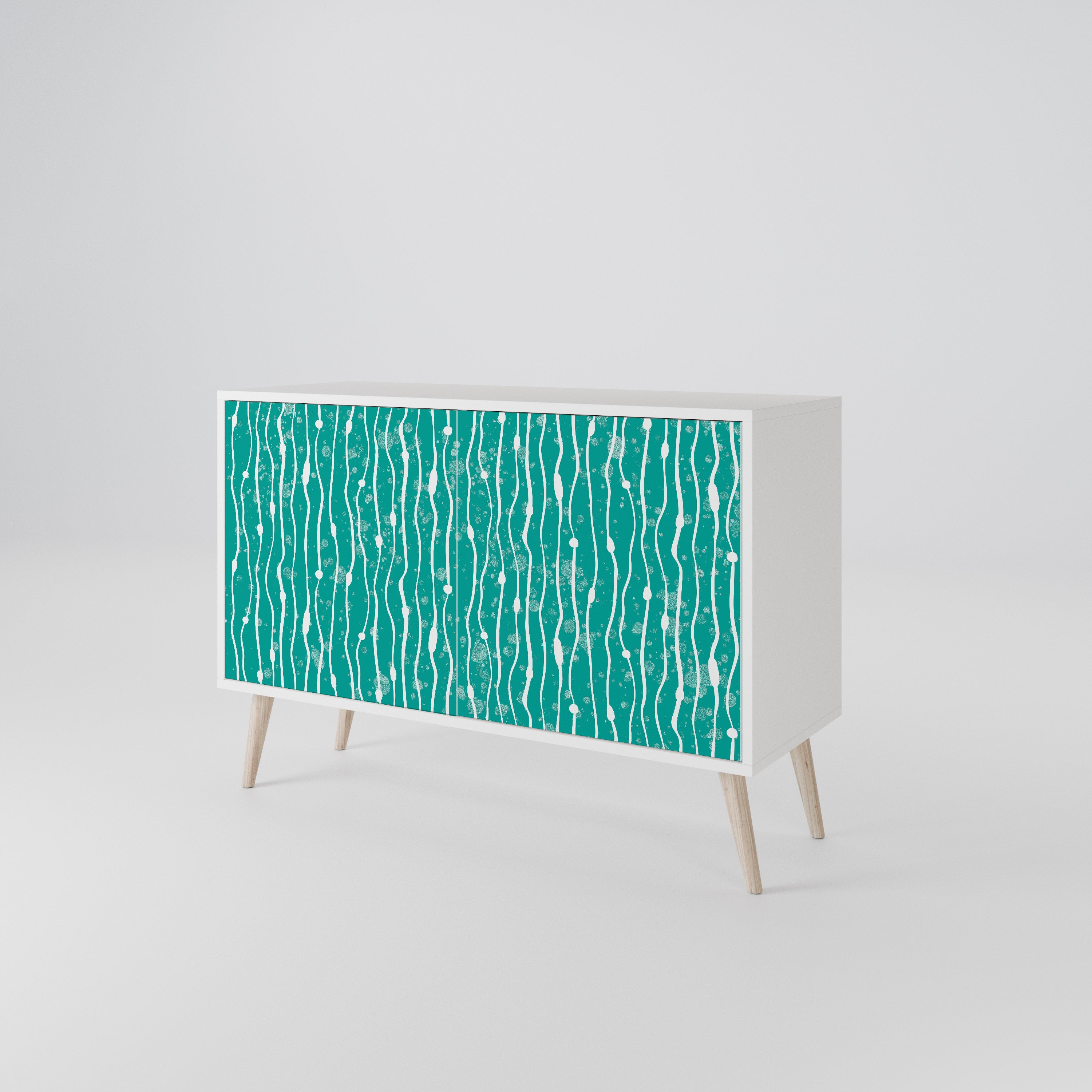 TURQUOISE RAIN 2-Door Sideboard